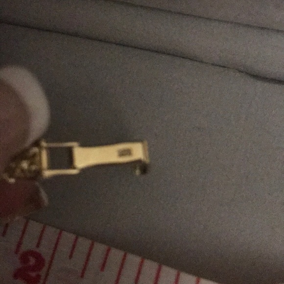 diamond sapphire gold watch - Picture 8 of 8